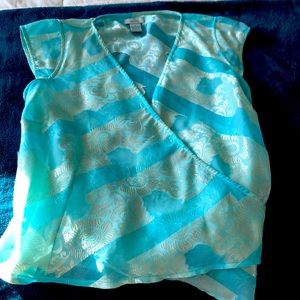 Anthropologie Odille Wrap Top. Size 6
